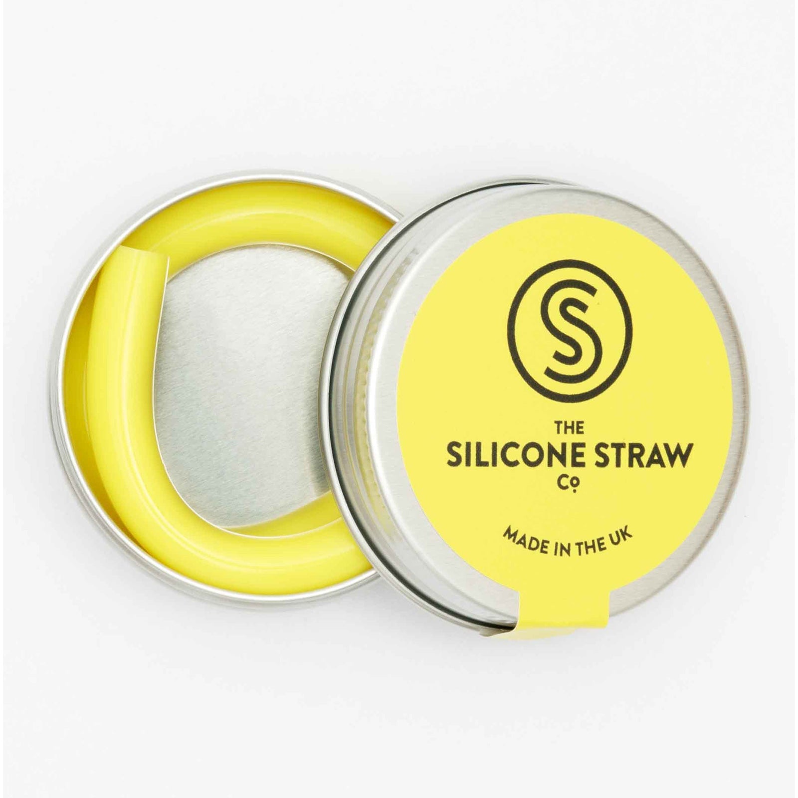 Silicone Straw in a Tin