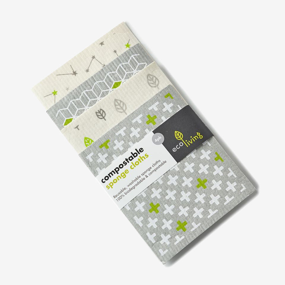 Compostable Sponge Dishcloths