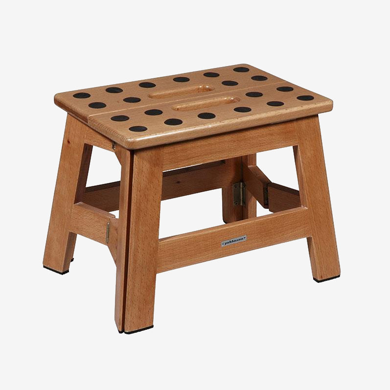 Folding Wooden Step Stool