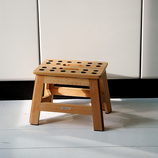 Folding Wooden Step Stool