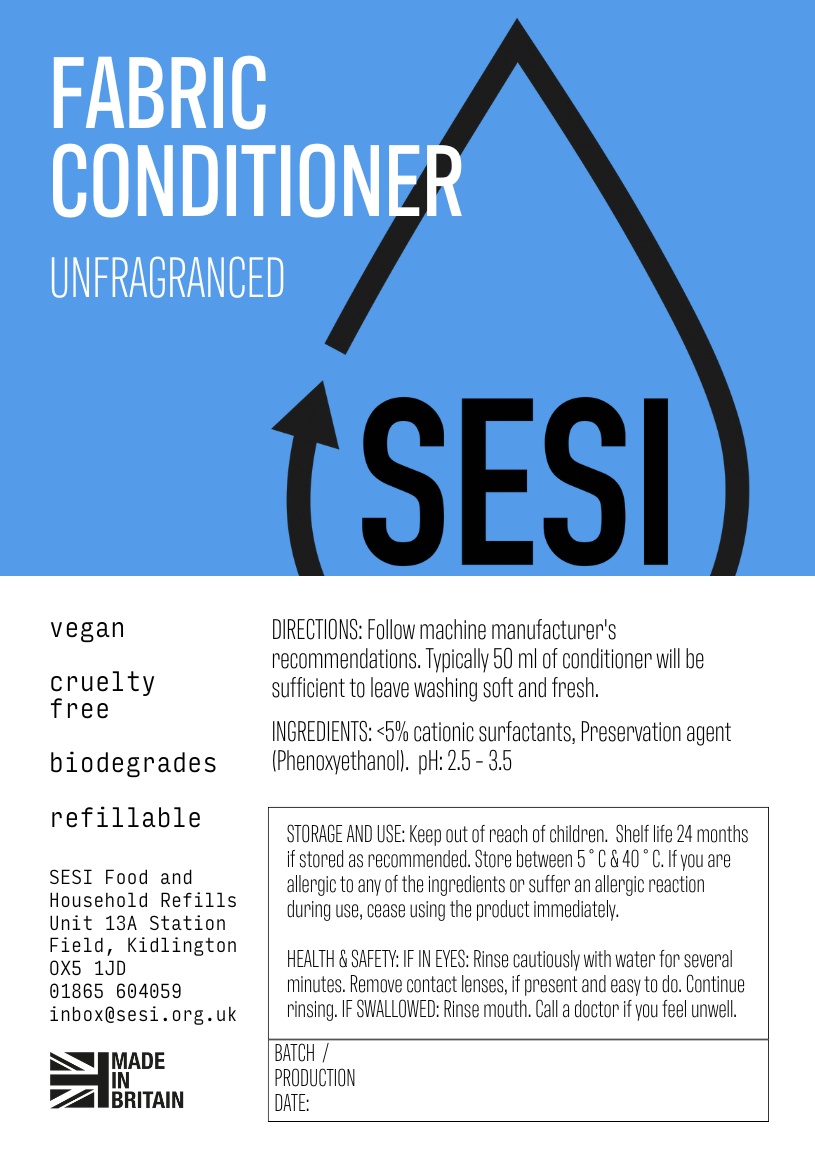SESI 1L Laundry Fabric Conditioner