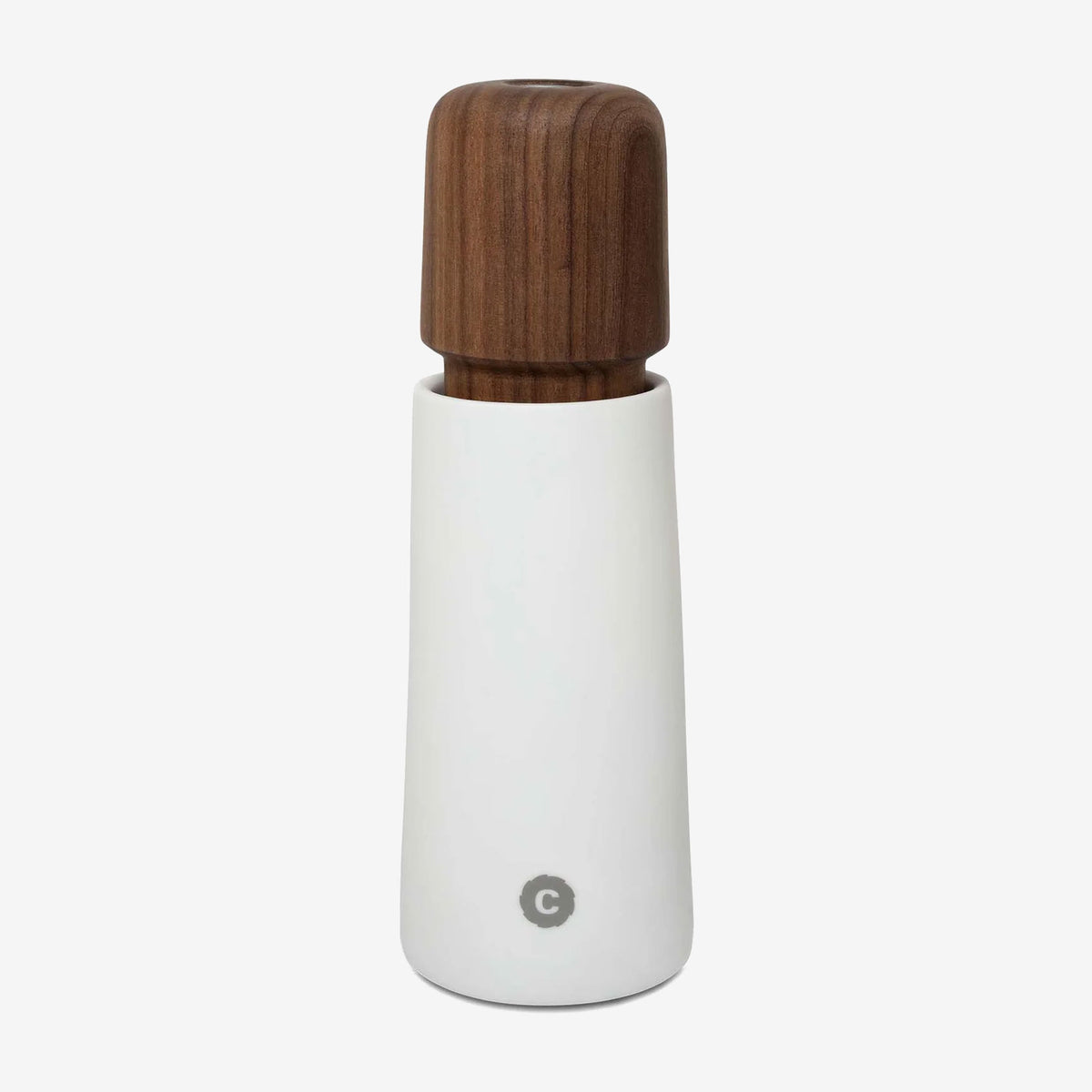 Crushgrind Stockholm Walnut &amp; Porcelain Salt / Pepper Mill