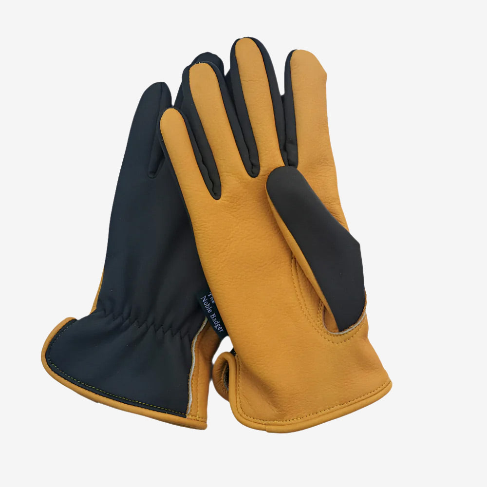 Premium Leather Stretch Garden Gloves
