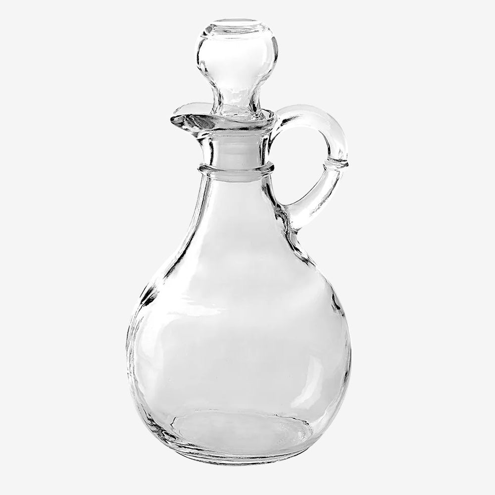 Glass Vinegar Pourer with Stopper