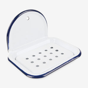 Wall-mounted Enamel Soap Dish