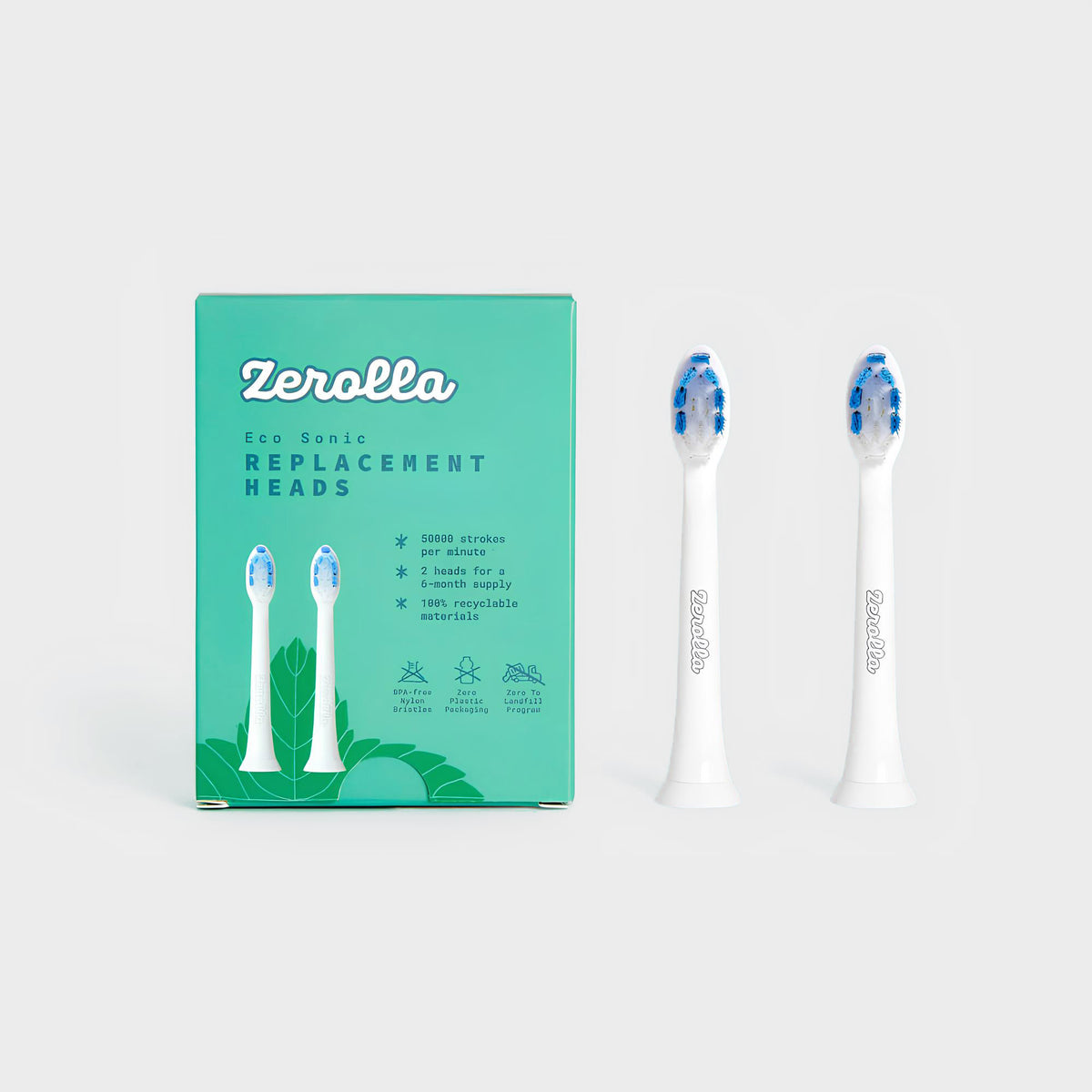 Zerolla Sonic Toothbrush Replacement Heads