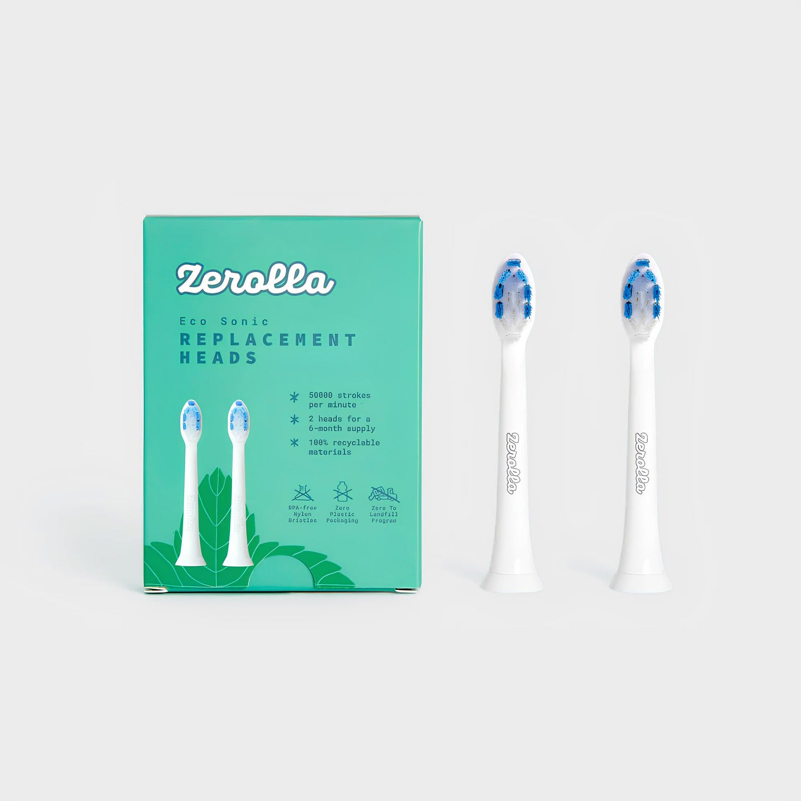Zerolla Sonic Toothbrush Replacement Heads