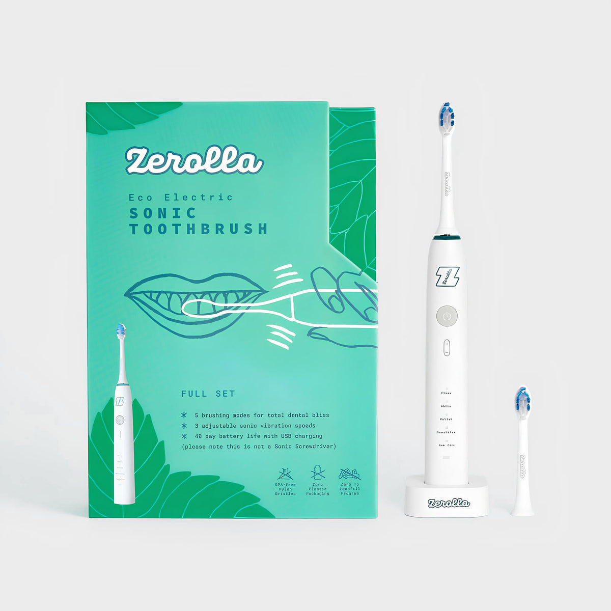 Zerolla 50,000 Sonic Toothbrush