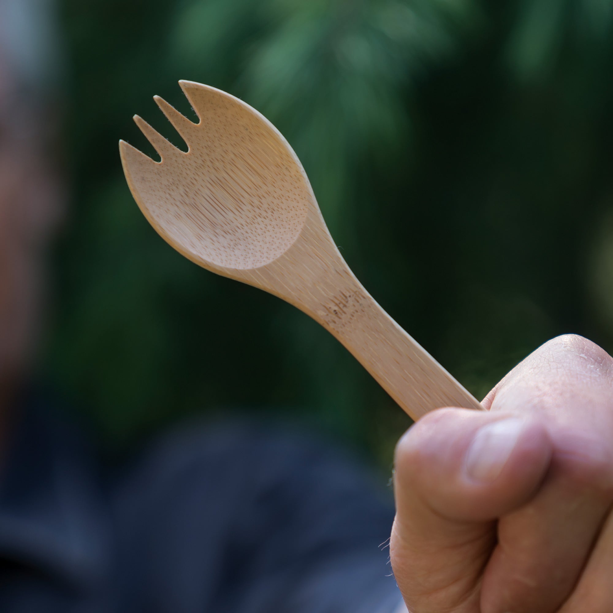 Bamboo Spork Large