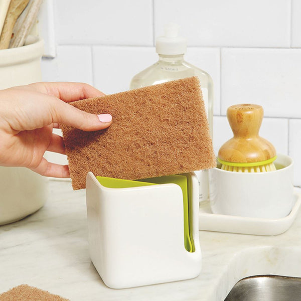 Recycled Plastic & Walnut Shell Scouring Pads - Heima