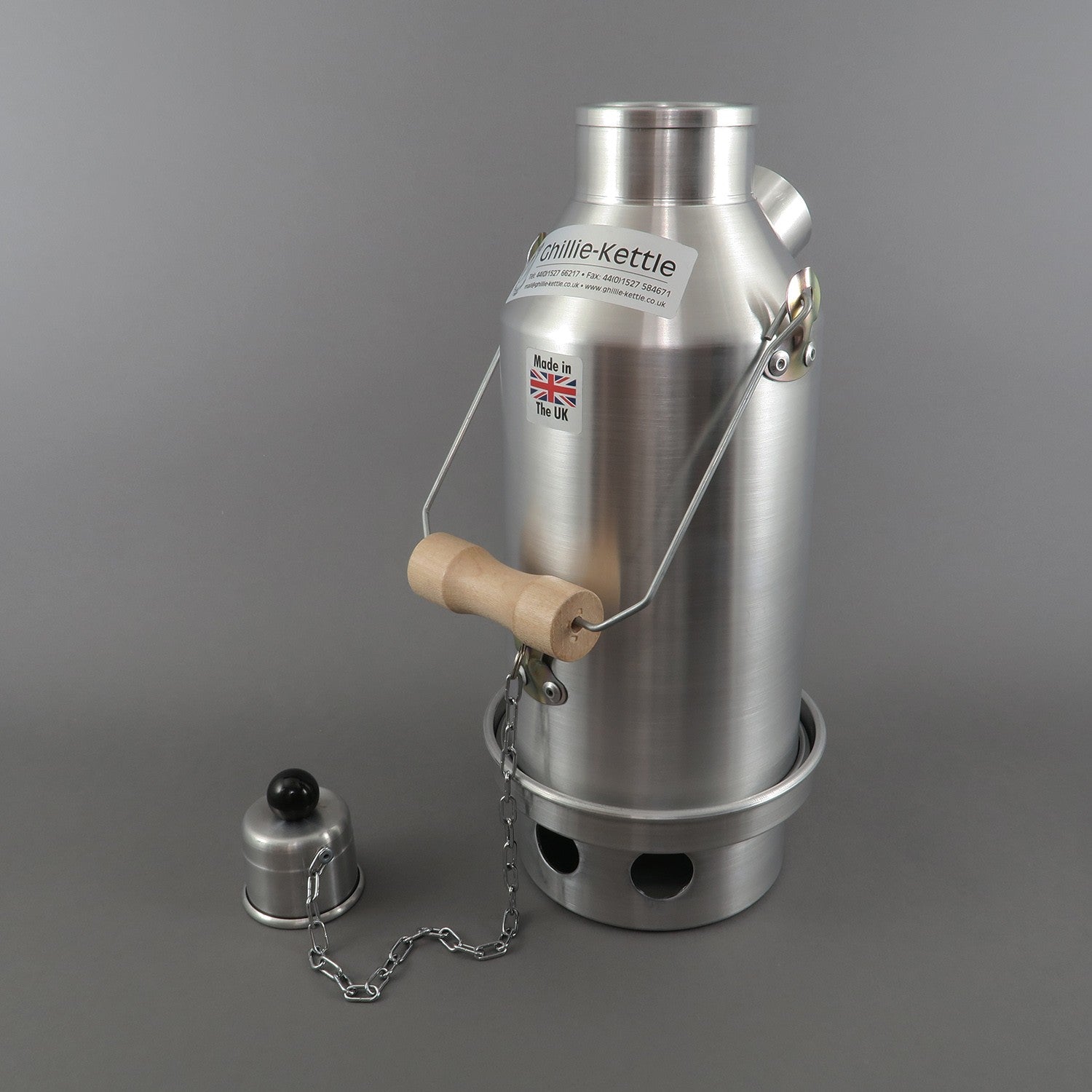 Ghillie Kettleギリーケトル 1リットル Ghillie Kettle Explorer 1 Litre Camp Kettle - Aluminium