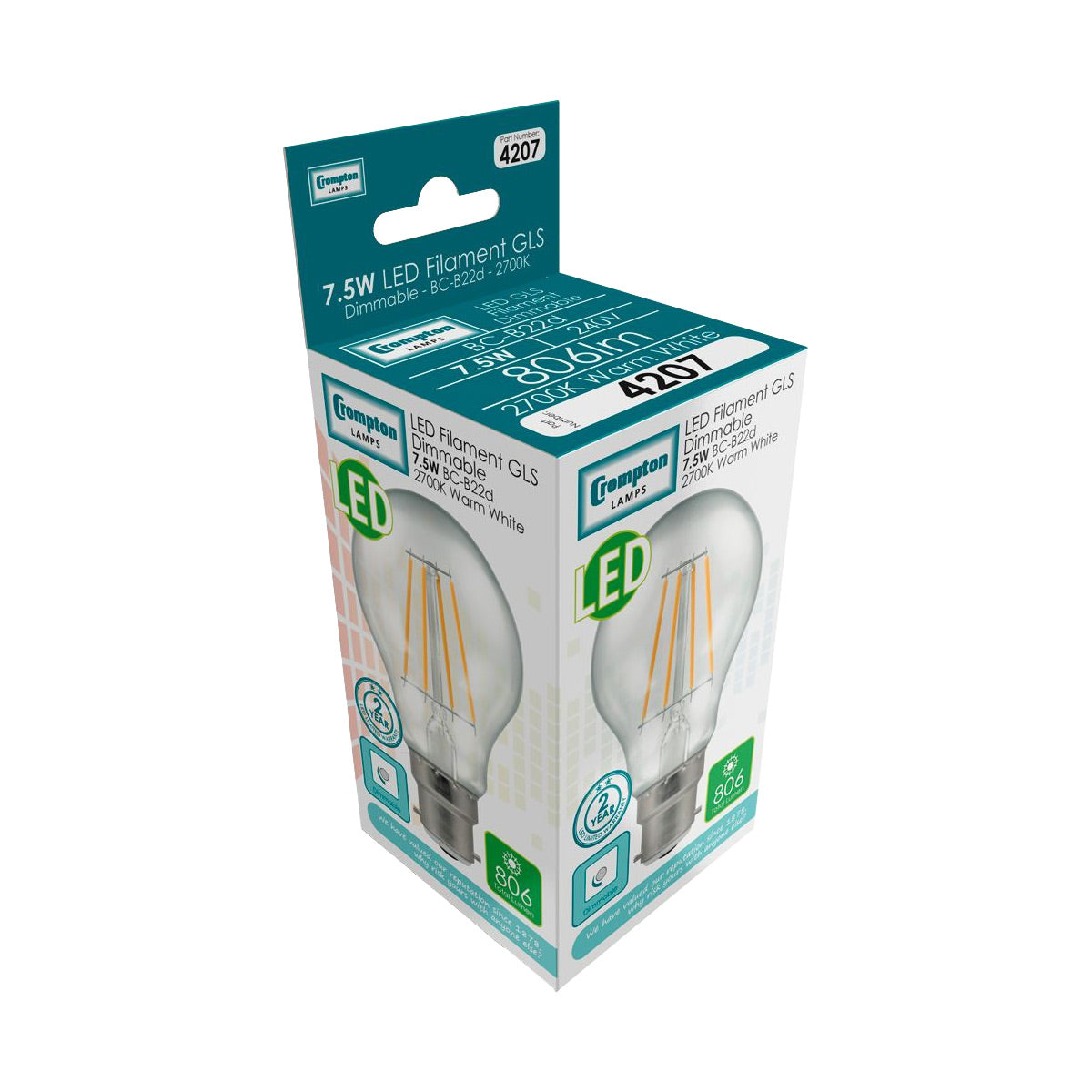 LED Filament GLS Bulbs