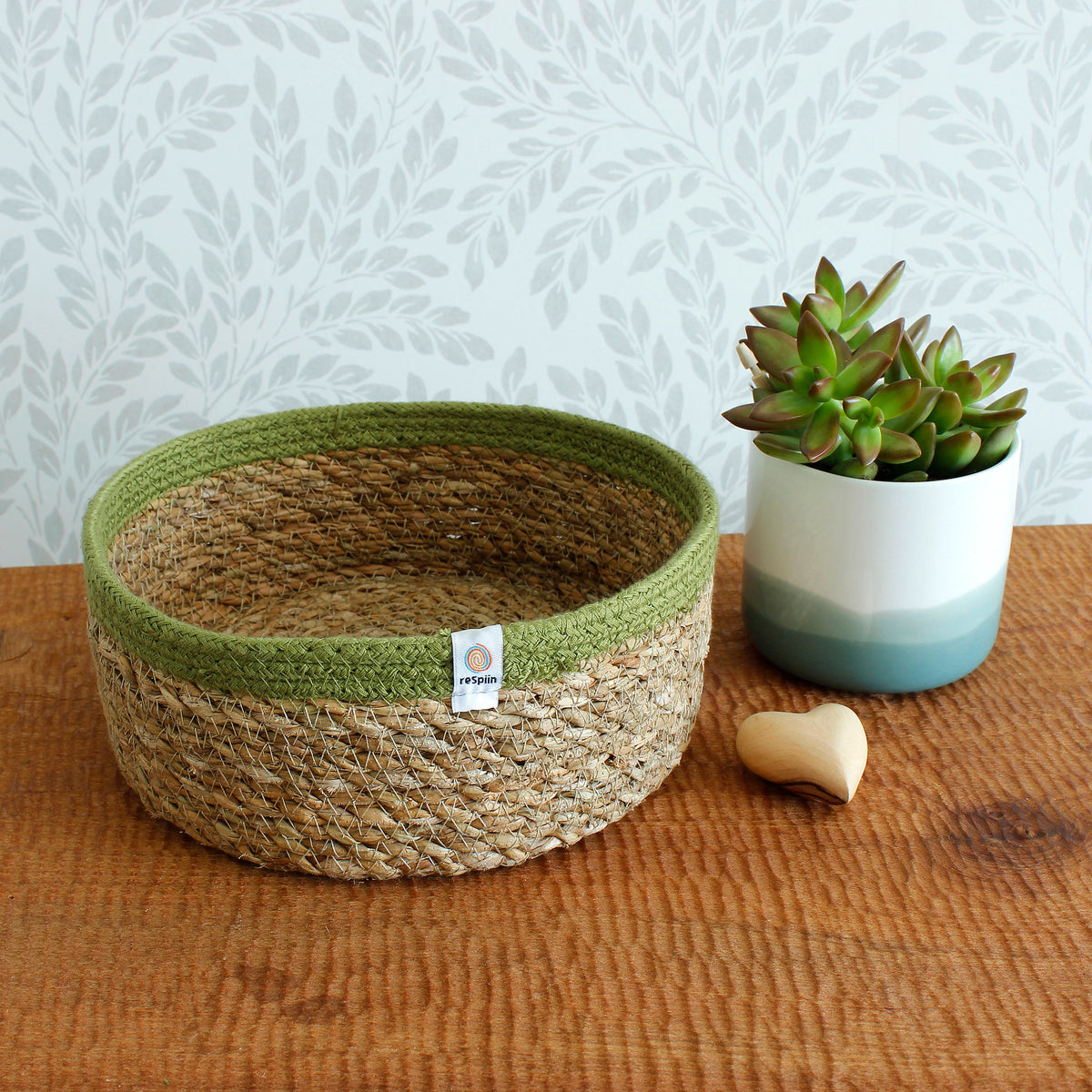 Seagrass & Jute Storage Baskets