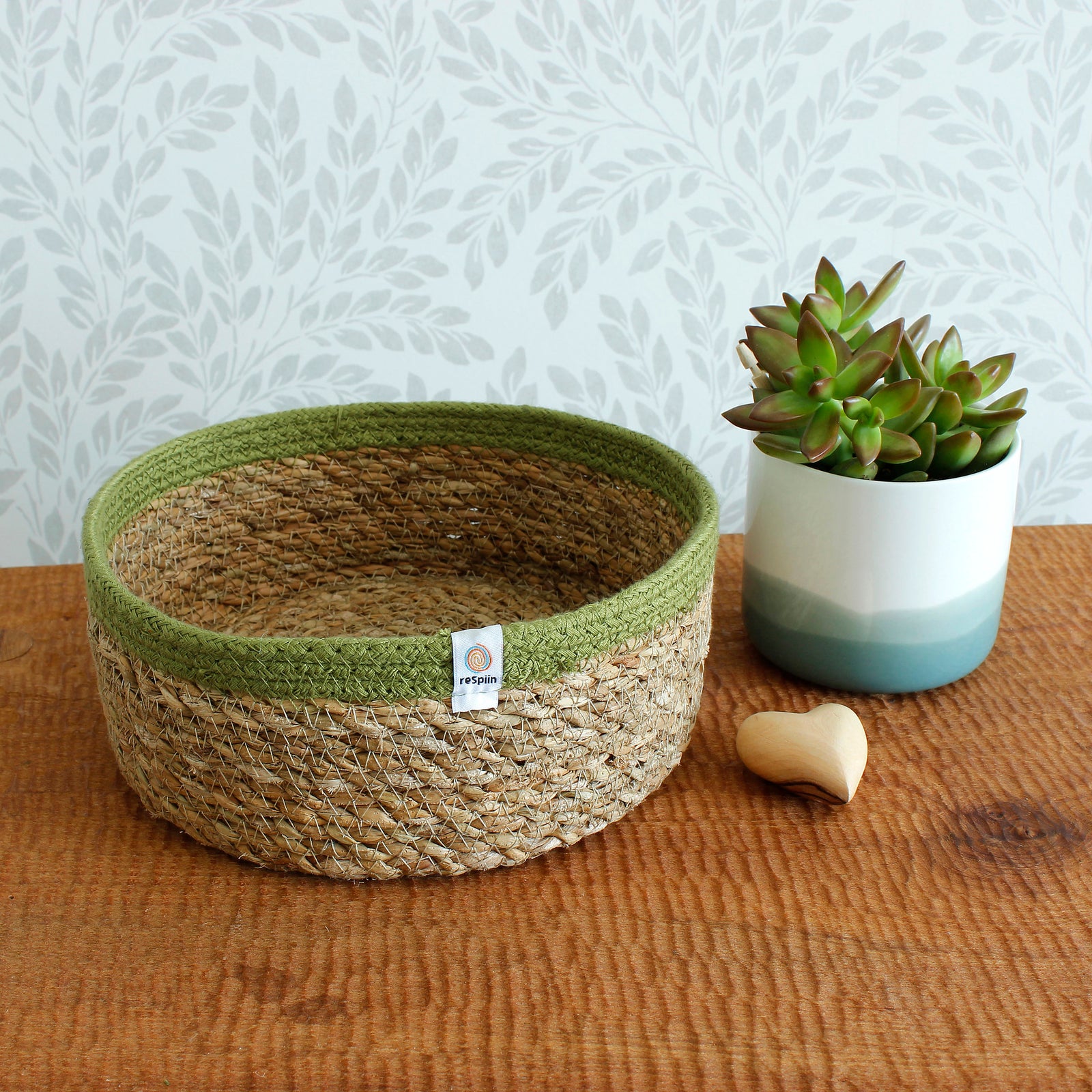 Seagrass & Jute Storage Baskets