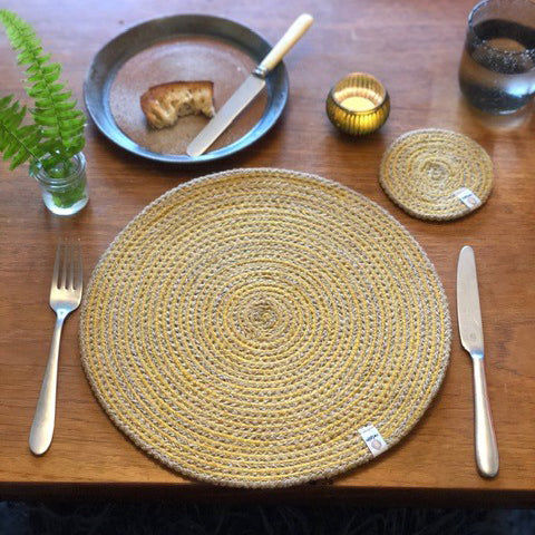 Jute Spiral Table Placemats