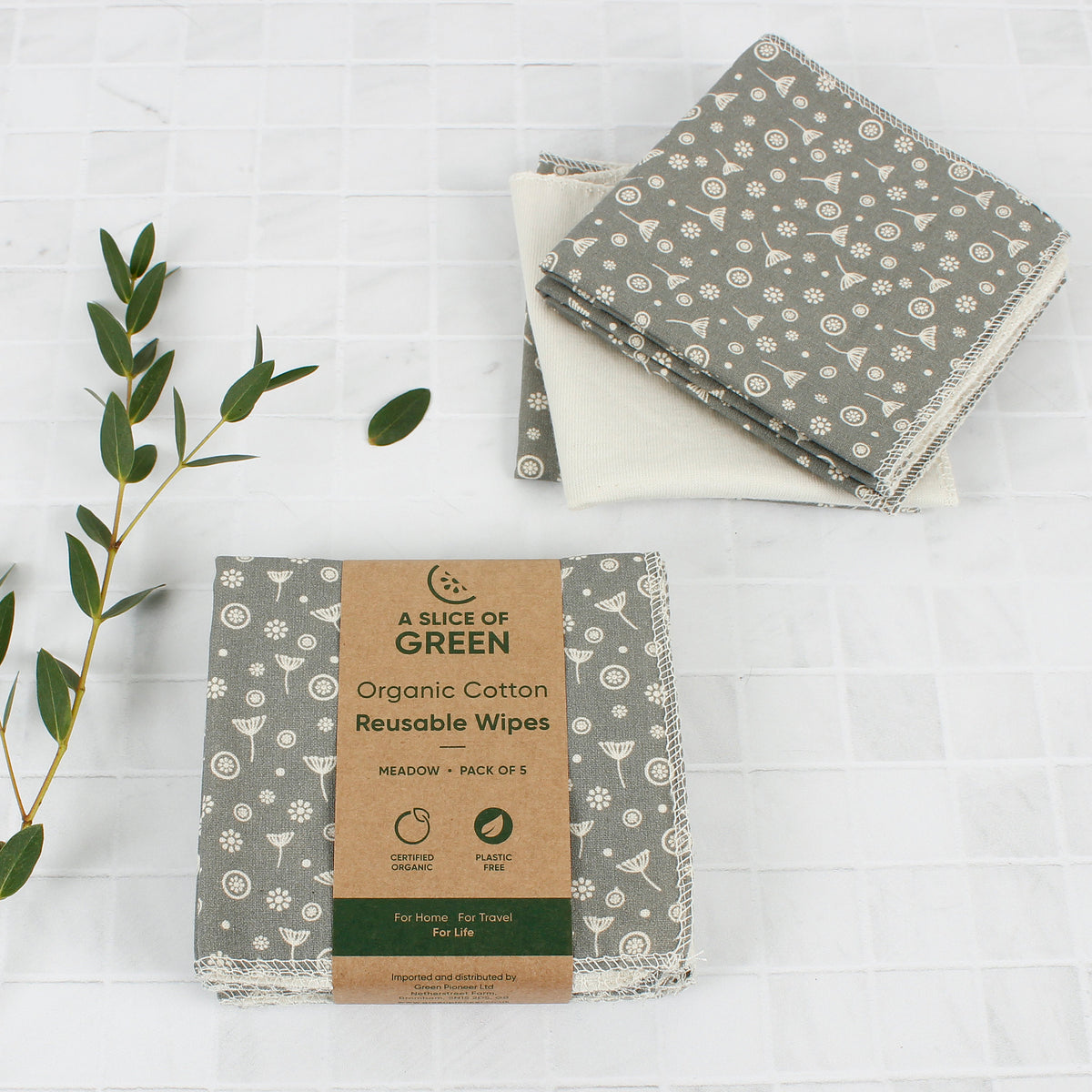 Organic Cotton Reusable Wipes