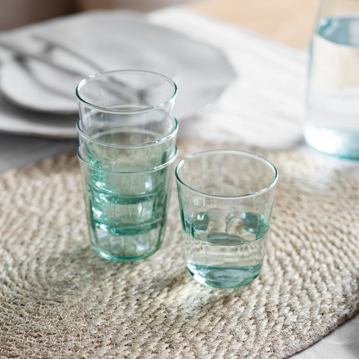 Broadwell Tumblers, 100% recycled glass