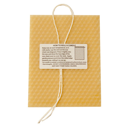 Mini Beeswax Candle Kit in Bee Greetings Card