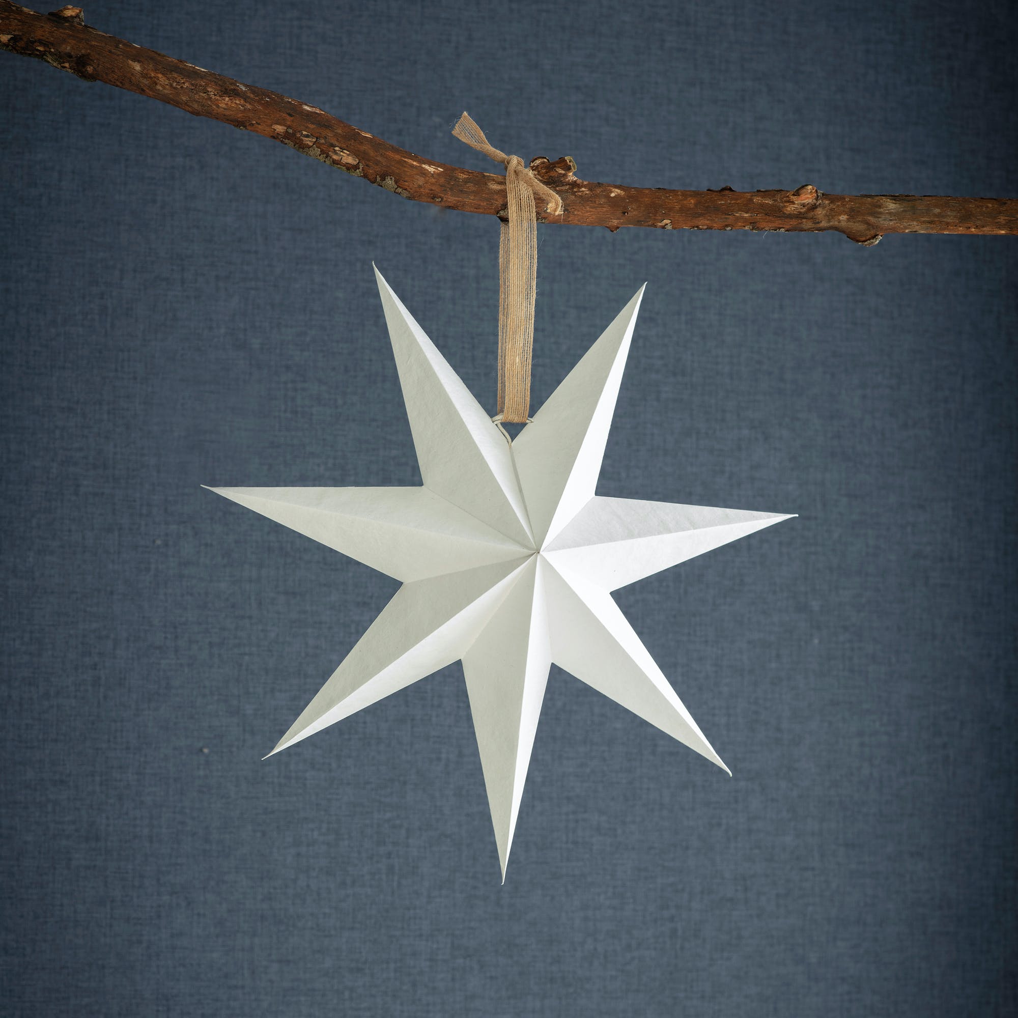 Cotton Paper Hanging Star