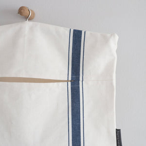 Ink Stripe Cotton Peg Bag