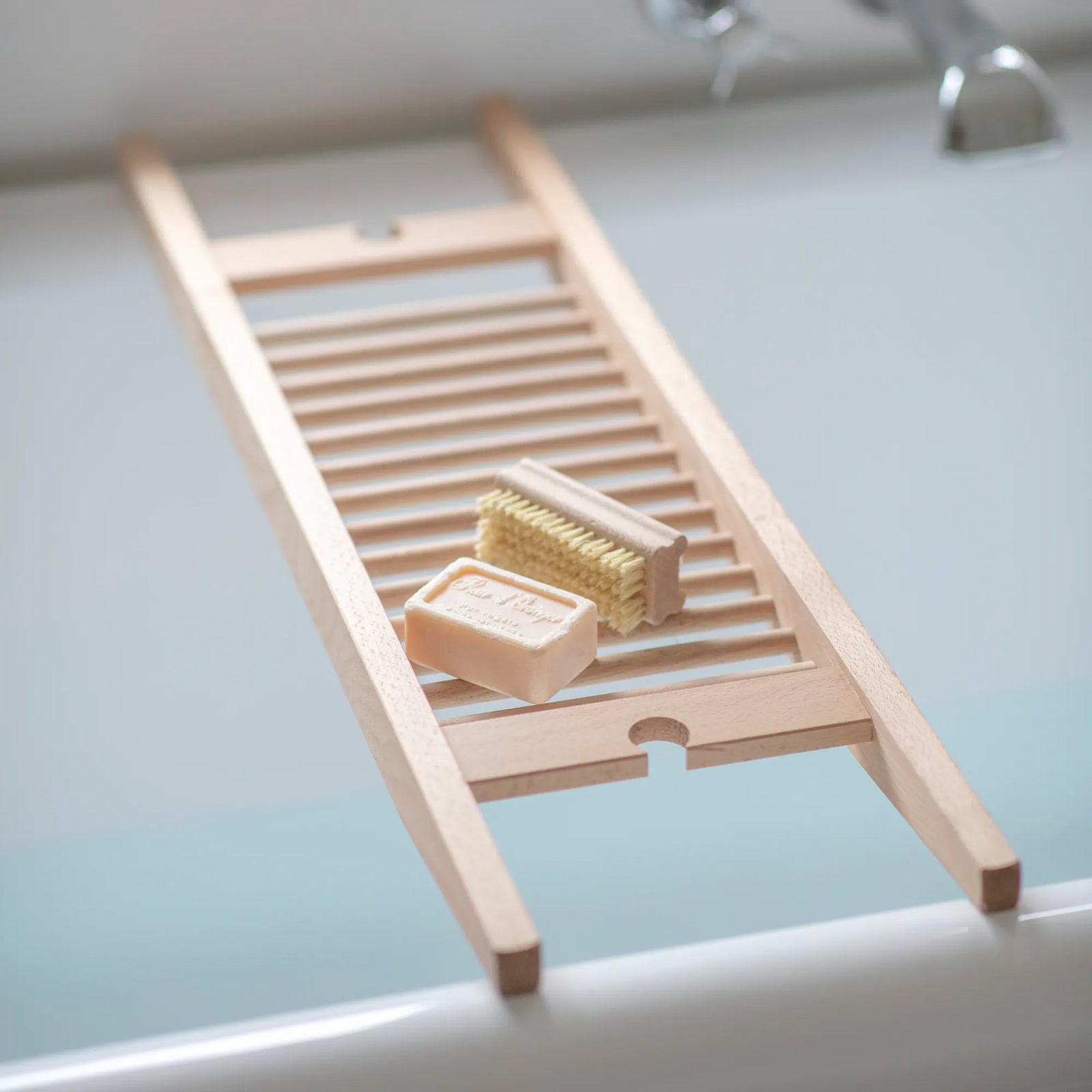 Beech Wood Bath Bridge / Rack