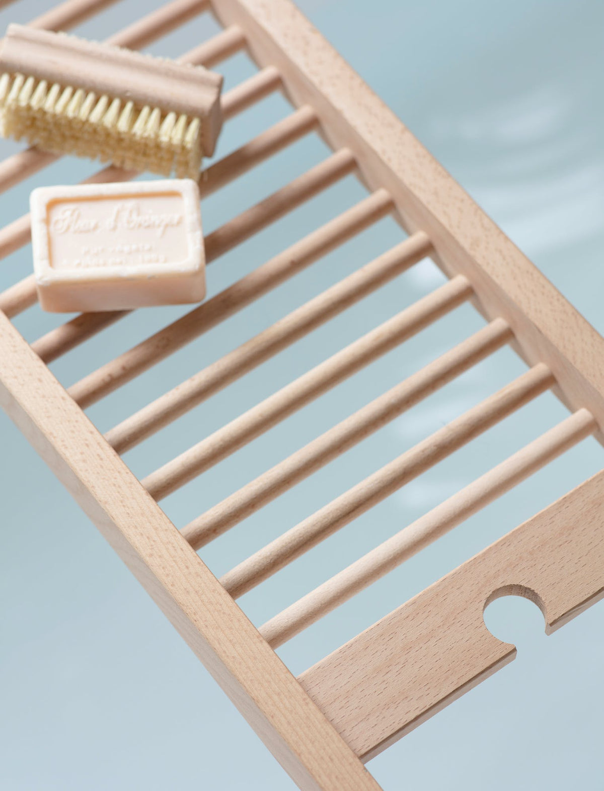 Beech Wood Bath Bridge / Rack