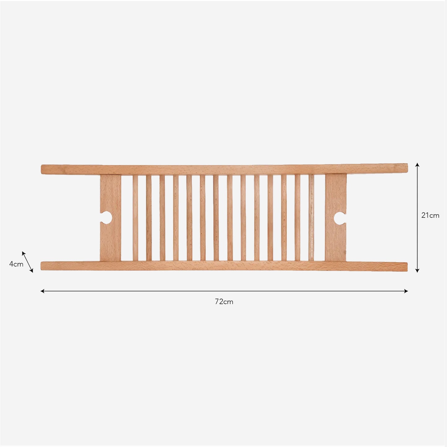 Beech Wood Bath Bridge / Rack
