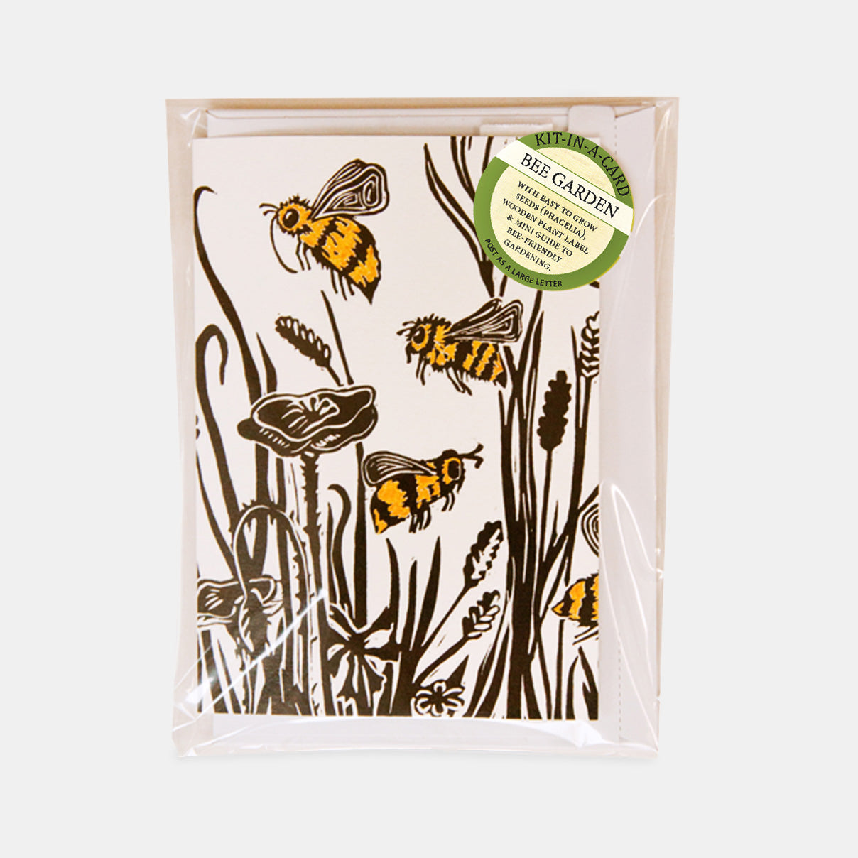 Mini Bee Garden Kit in Bee Greetings Card
