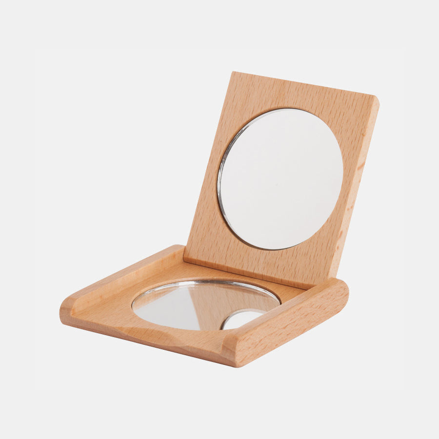 Wooden Pocket Mirror