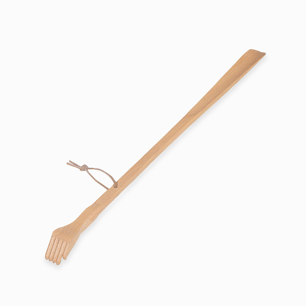 Wooden Long Shoe Horn &amp; Back Scratcher