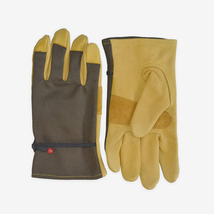 Pittards Leather & Canvas Garden Gloves