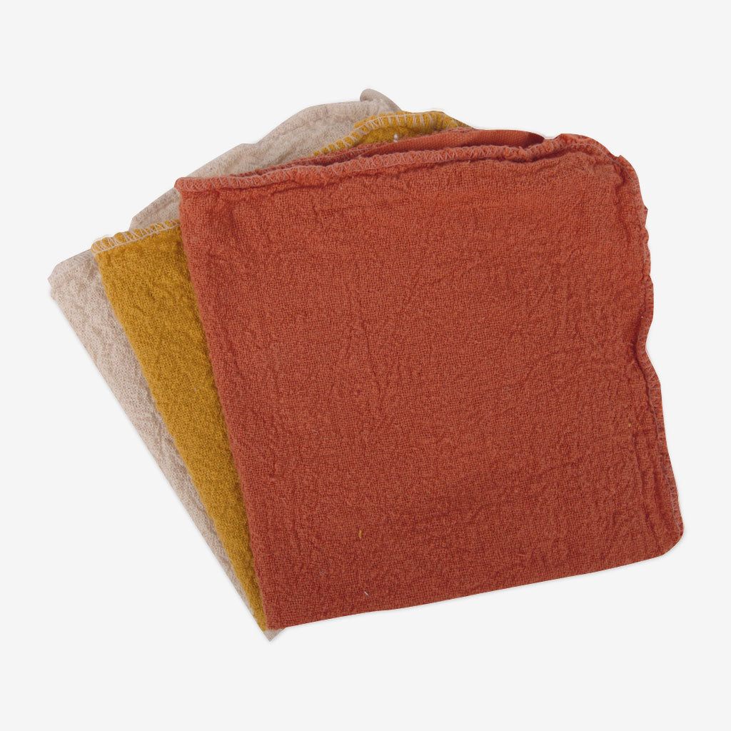 Multipurpose Crêpe Cloths, Organic Dyes