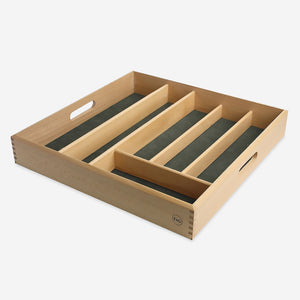Beech Wood Cutlery Trays (two sizes)