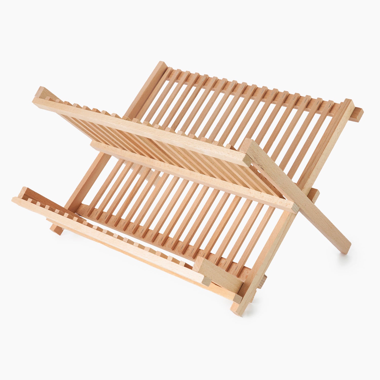 Beech Wood Dish Rack Drainer