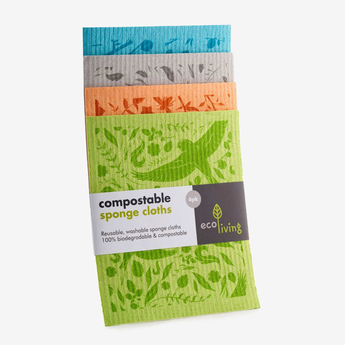 Snazzy Compostable Sponge Dishcloths