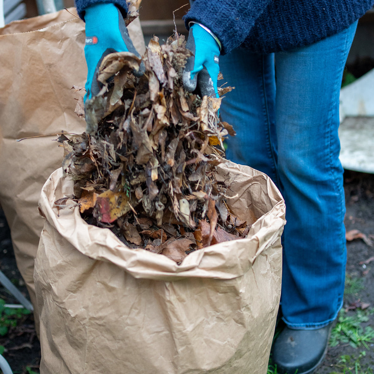 Compostable Paper Garden Waste bags