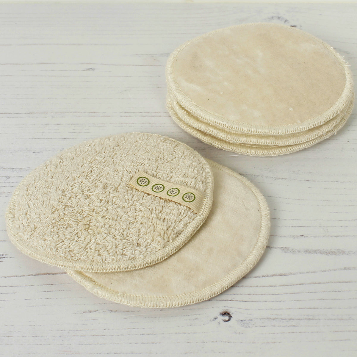 5 Organic Cotton Facial Pads