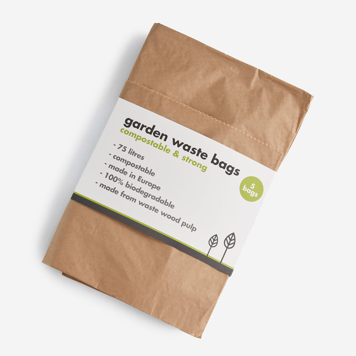 Compostable Paper Garden Waste bags