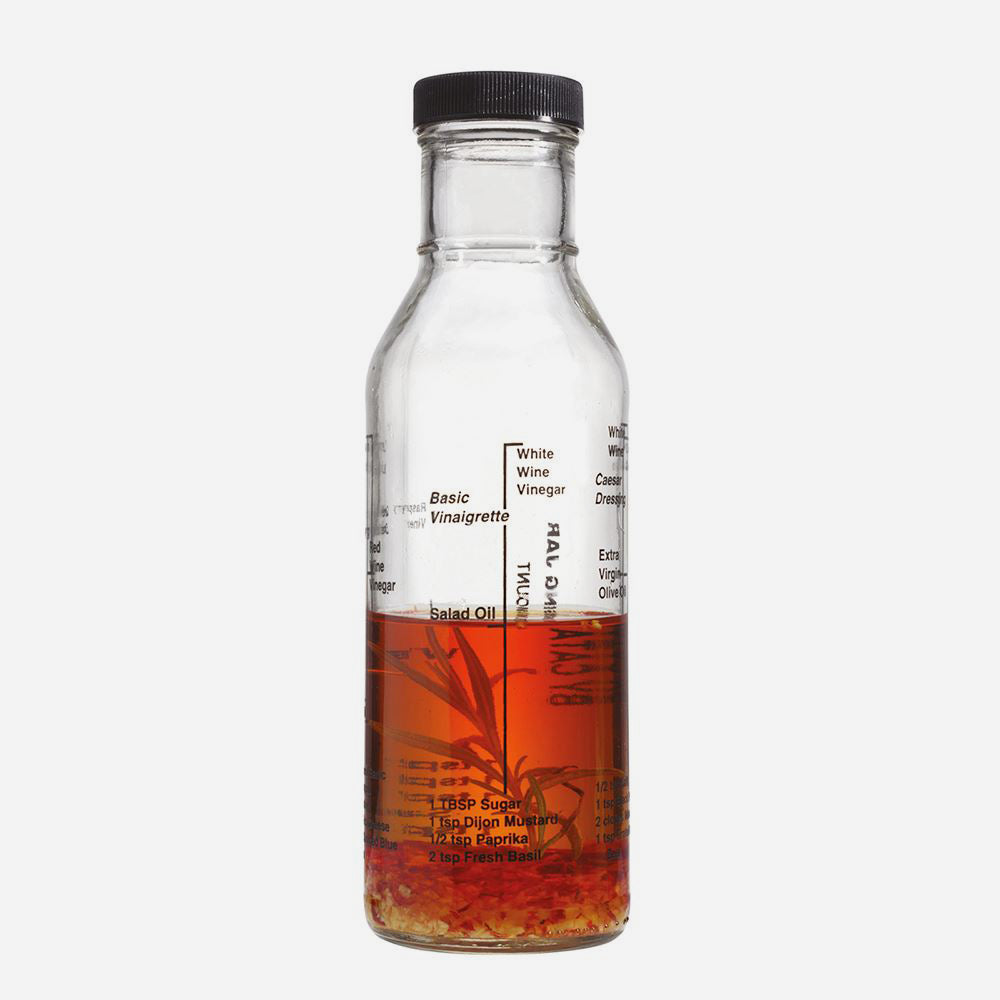 Salad Dressing Recipe Making Bottle