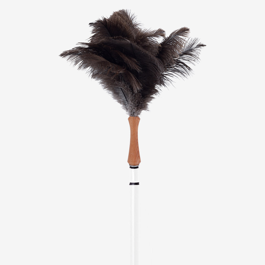 Large Ostrich Feather Duster &amp; (Optional) Pole