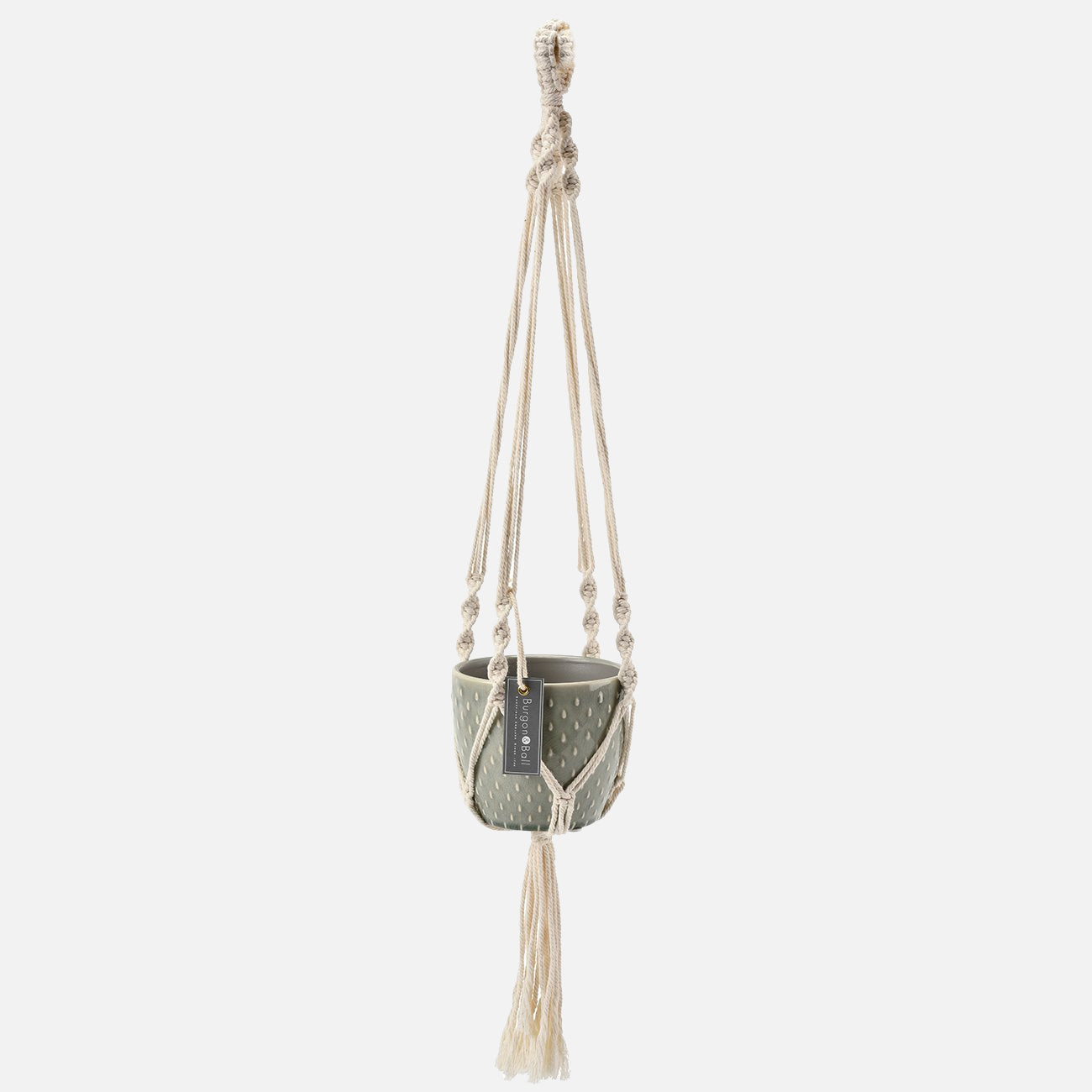 Macrame Indoor Hanging Plant Pot