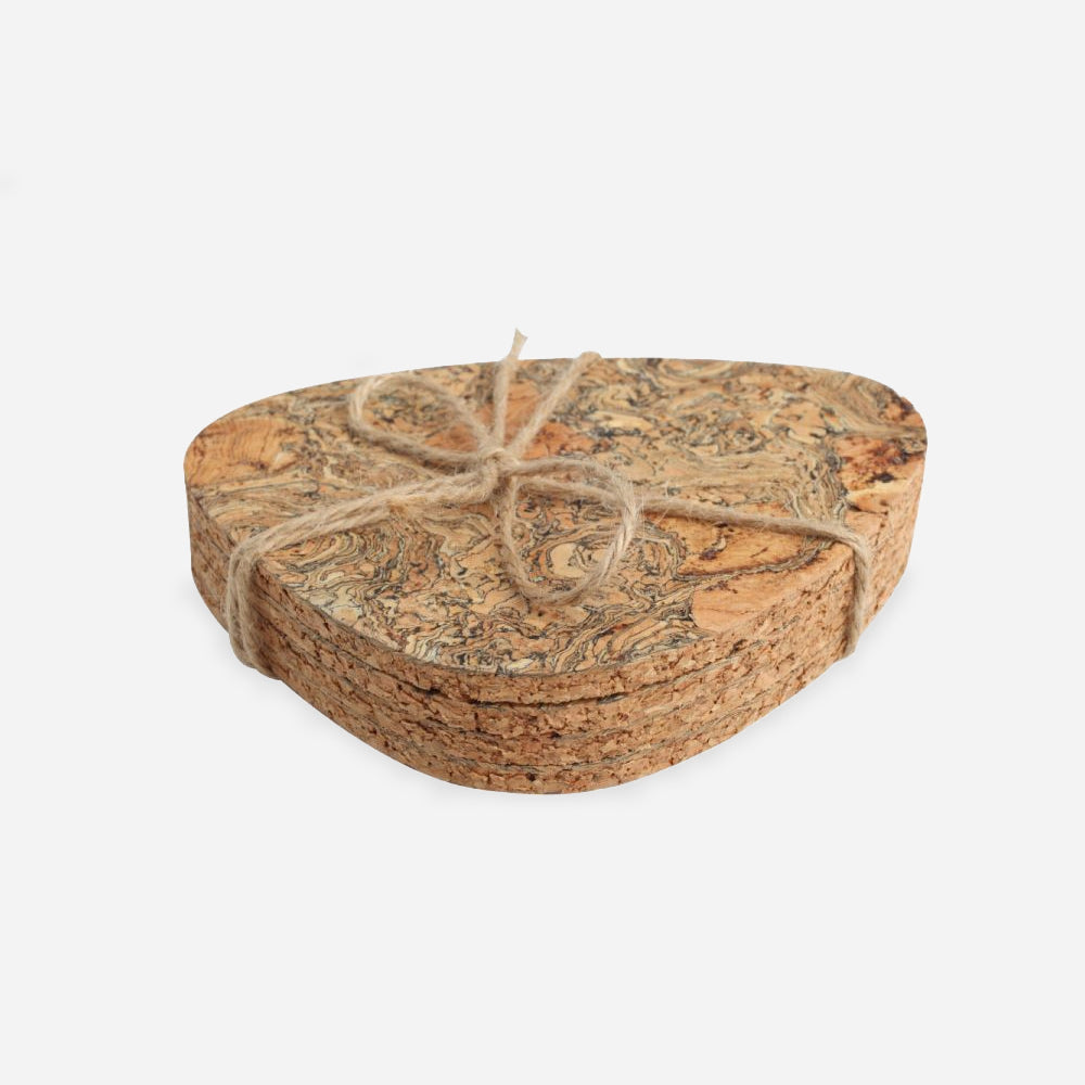 Cork Ocean Coasters &amp; Placemats