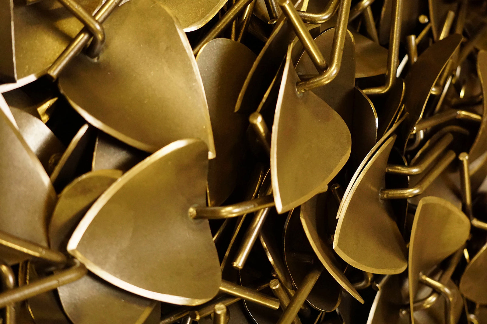 Heart-shaped Potting Trowel, Forged Boron Steel