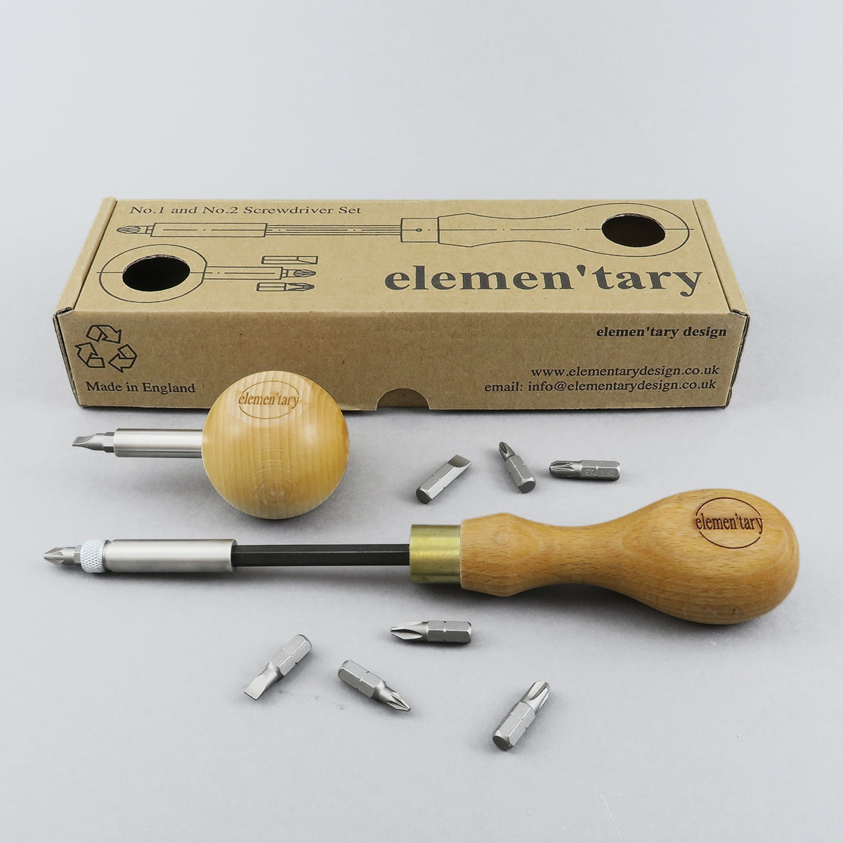 Handmade Screwdriver Sets, Wooden Handle