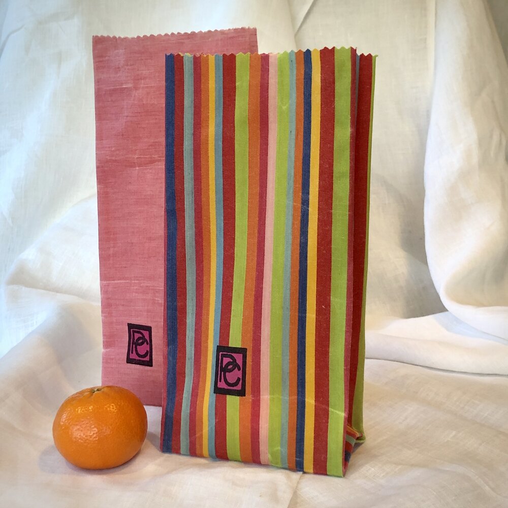 Beeswax Cloth Snack/Sandwich Bags