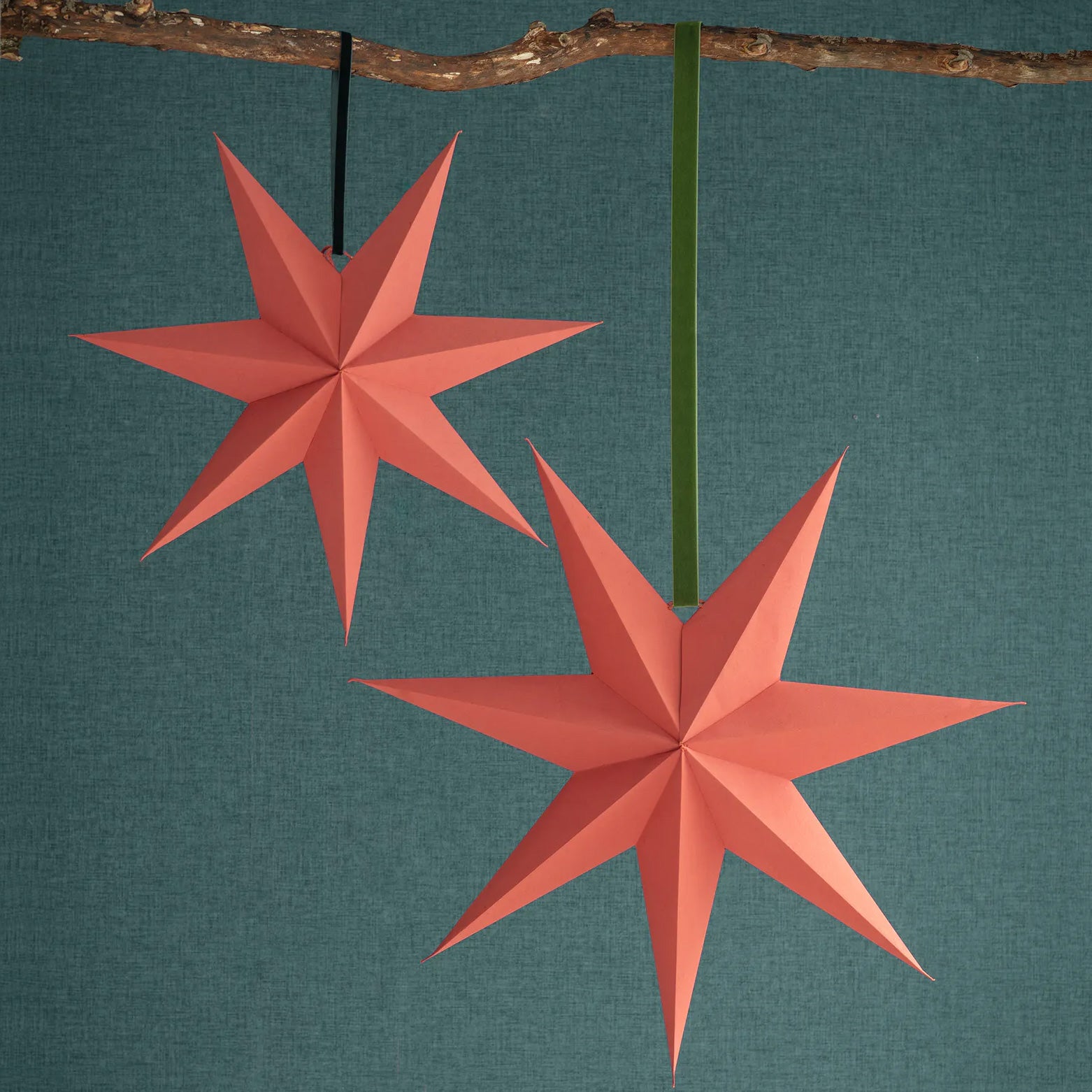 Cotton Paper Hanging Star