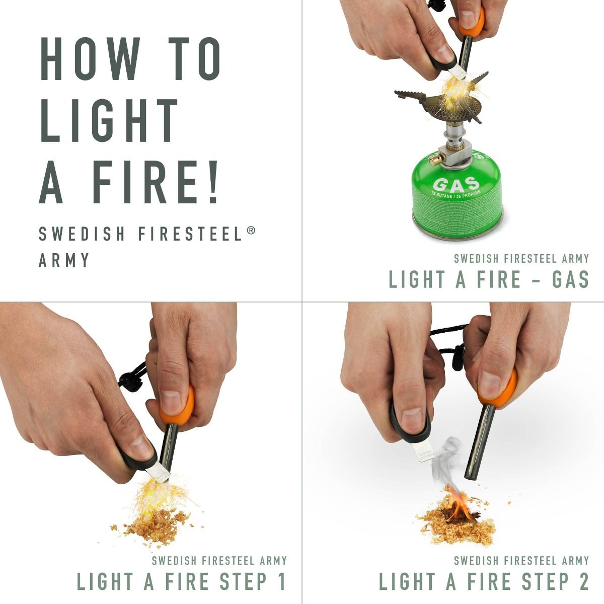 Bushcraft Firelighting Kit