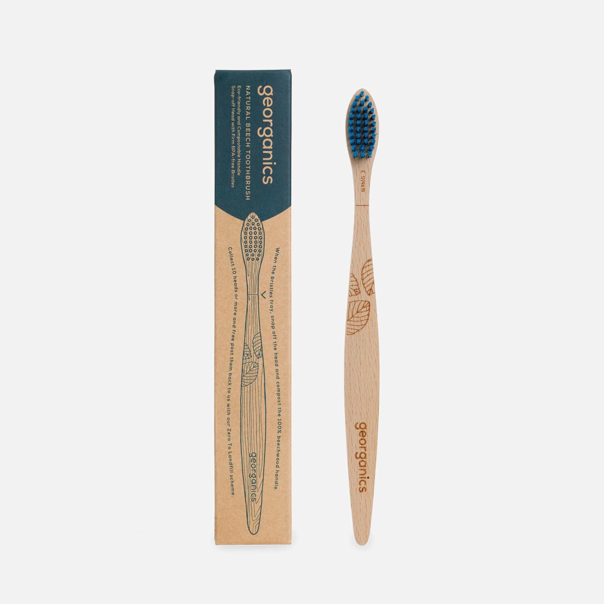 Georganics Beech Wood Toothbrush
