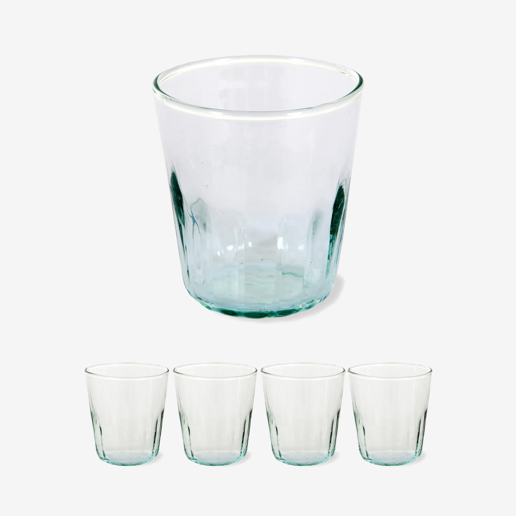 Broadwell Tumblers, 100% recycled glass