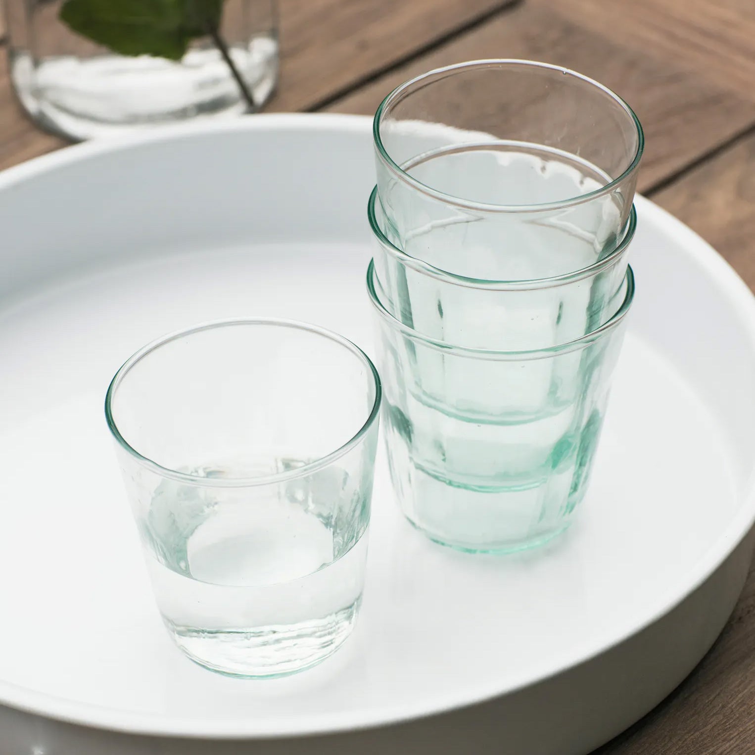 Broadwell Tumblers, 100% recycled glass